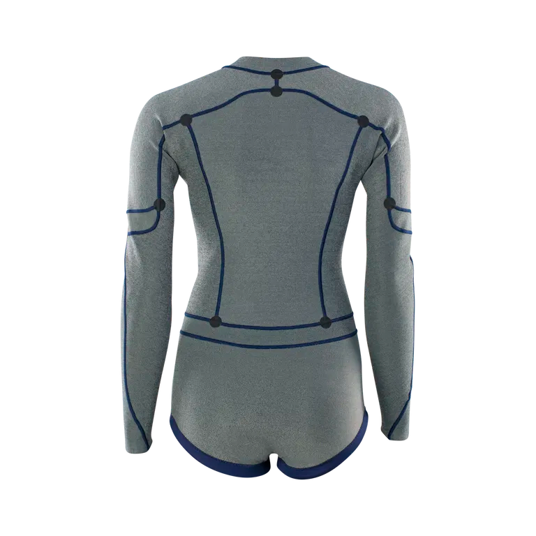 Wetsuit Amaze Hot Shorty 1.5 LS Front Zip women