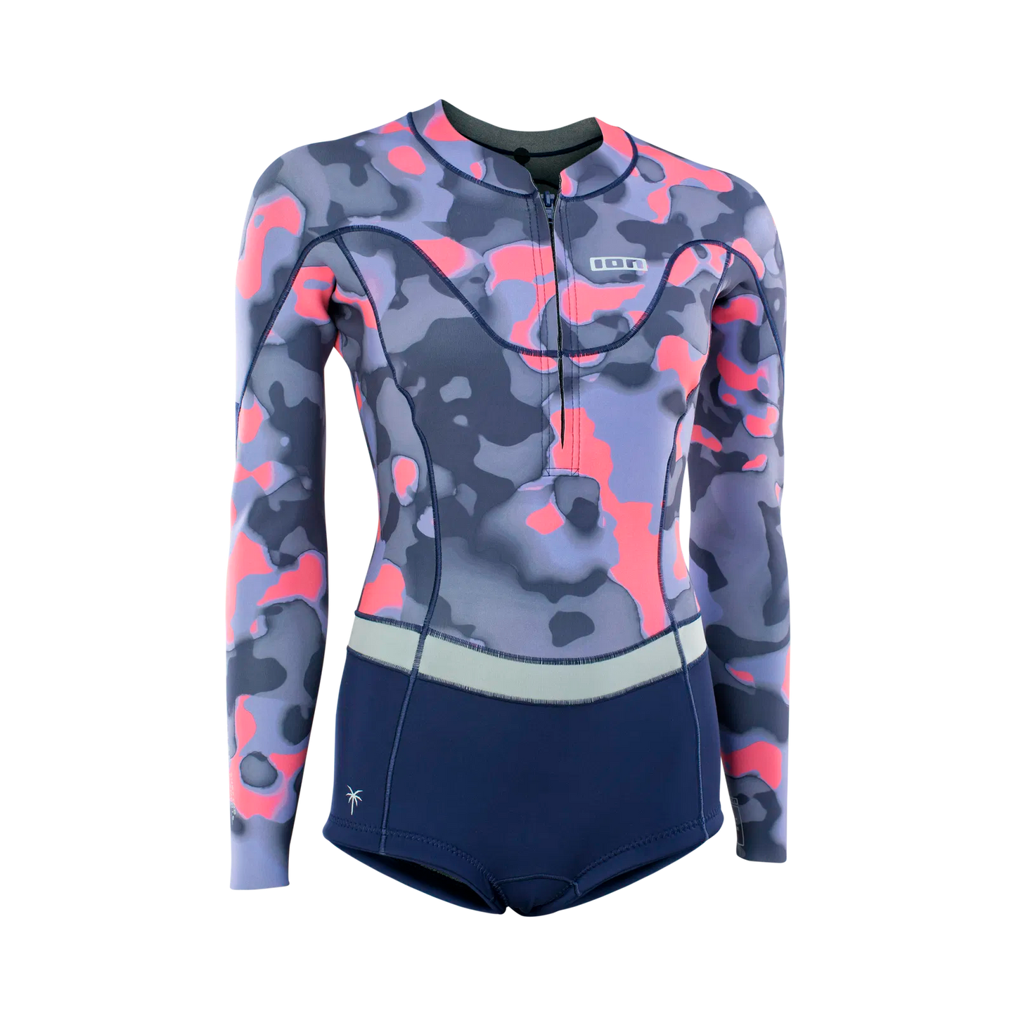 Wetsuit Amaze Hot Shorty 1.5 LS Front Zip women
