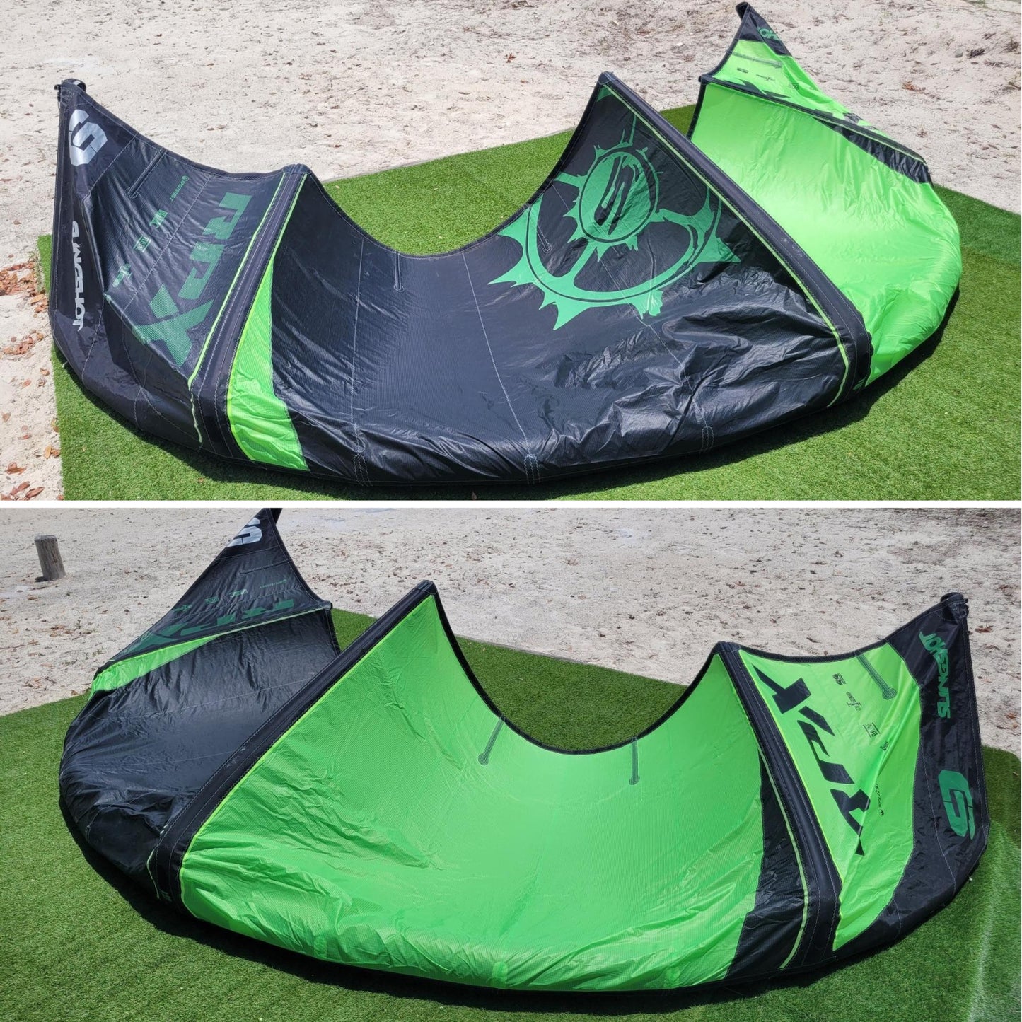 Kite Slingshot 2 kites + barra + twintip + bomba