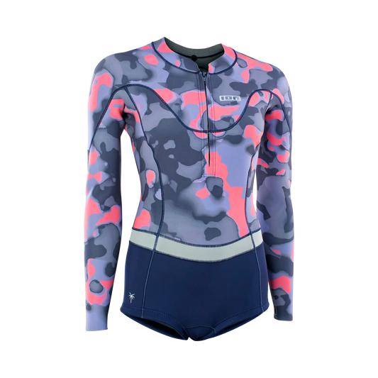 Wetsuit Amaze Hot Shorty 1.5 LS Front Zip women