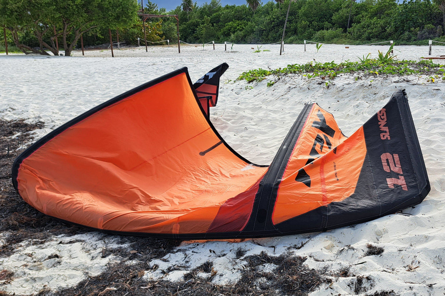 Kite Slingshot 2 kites + barra + twintip + bomba