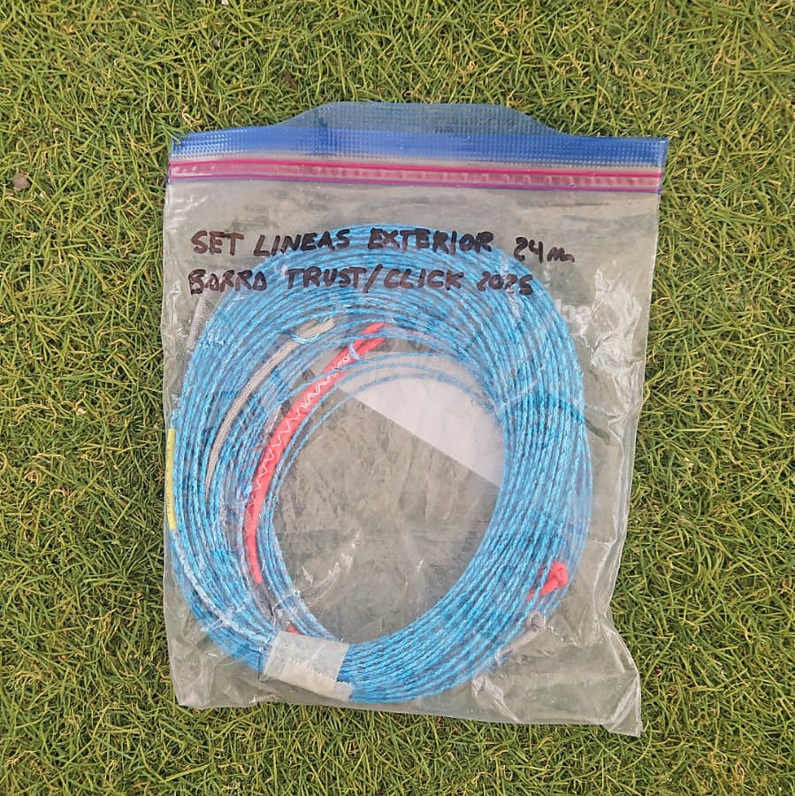Set lineas exterior 24cm barra trust/click 2025